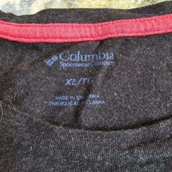 Columbia Mandala Pattern Tri-Blend T-shirt Junior's XL - Picture 3 of 4